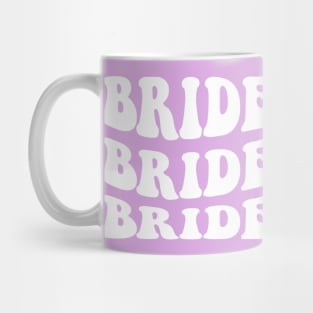 Bridesmaid Retro Design Mug